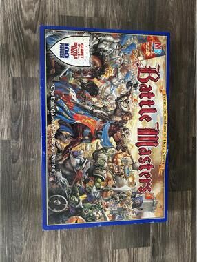 Battle Masters Board Game (1992 MB / Games Workshop) – Unpunched Great Condition